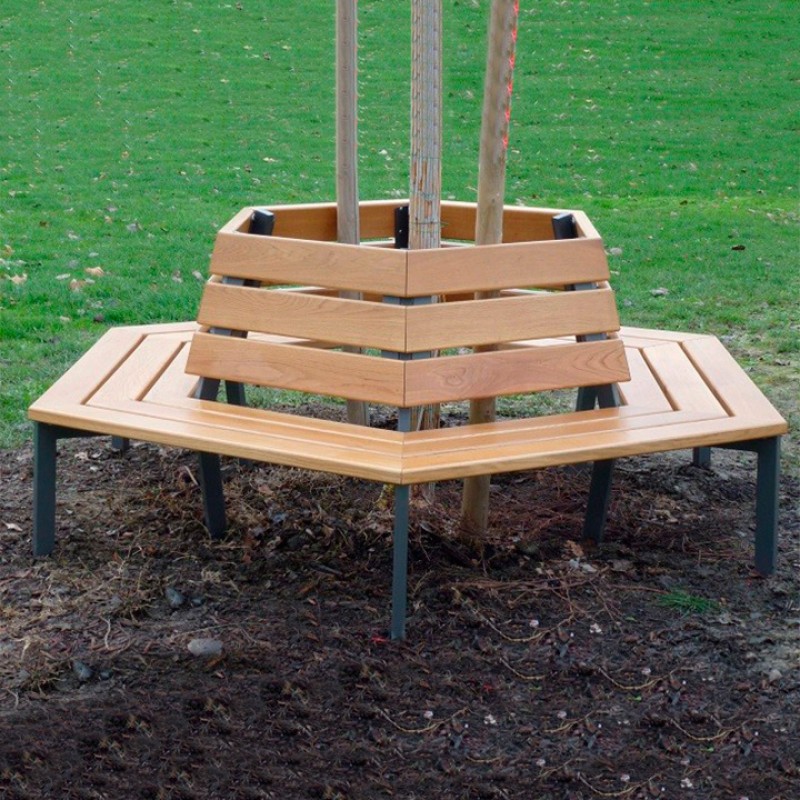 Banc al voltant de l'arbre Silaos